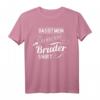 Lustiges Schwester Bruder Geschenk T-Shirt mit Spruch - Partnerlook für Geschwister, Humorvolles Design