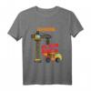 Kinder Großer Bruder 2020 Baustelle T-Shirt – Geschenk zur Schwangerschaftsverkündung, Baby-Party & Geburt für kleine Bauarbeiter
