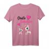 Kinder Große Schwester 2024 Einhorn Mädchen T-Shirt – Süßes Geschenk für die Verkündung, Babyparty & Baby-Shower