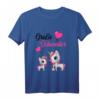 Kinder Große Schwester 2024 Einhorn Mädchen T-Shirt – Süßes Geschenk für die Verkündung, Babyparty & Baby-Shower