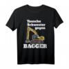 Tausche Schwester gegen Bagger T-Shirt - Lustiges Geschwister Shirt für Jungen, ideal für Geburtstag, Kindergarten & Spielplatz
