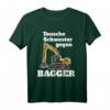 Tausche Schwester gegen Bagger T-Shirt - Lustiges Geschwister Shirt für Jungen, ideal für Geburtstag, Kindergarten & Spielplatz
