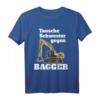 Tausche Schwester gegen Bagger T-Shirt - Lustiges Geschwister Shirt für Jungen, ideal für Geburtstag, Kindergarten & Spielplatz