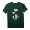 Große Schwester Katzen Geschenk Idee - T-Shirt für angehende große Schwestern mit süßen Katzenmotiven, ideal für Babyparty & Schwangerschaftsverkündung