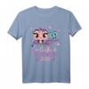 Große Schwester 2021 T-Shirt mit Eulen - Süße Geschenkidee für angehende große Schwestern bei Babyparty, Schwangerschaftsverkündung & Baby-Shower