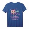 Große Schwester 2021 T-Shirt mit Eulen - Süße Geschenkidee für angehende große Schwestern bei Babyparty, Schwangerschaftsverkündung & Baby-Shower