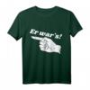 Er war's Sie war's Du warst es Comic Hand Fun T-Shirt – Lustiges Sarkasmus-Statement für Partner, Geschwister & Humorvolle Anlässe