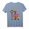 Kinder Großer Bruder 2021 Baustelle T-Shirt – Süßes Geschenk zur Schwangerschaftsverkündung, Baby-Party & Geburtstag für kleine Bauarbeiter