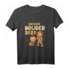 Kinder Großer Bruder 2021 T-Shirt für Jungen mit Löwe Motiv – Perfektes Geschenk zur Geschwisterankündigung & für stolze große Brüder