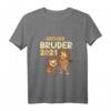 Kinder Großer Bruder 2021 T-Shirt für Jungen mit Löwe Motiv – Perfektes Geschenk zur Geschwisterankündigung & für stolze große Brüder