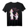 Große Schwester 2021 Einhorn T-Shirt – Niedliches Geschenkidee für Geschwister, Märchen- und Fabelwesen-Liebhaber