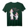 Große Schwester 2021 Einhorn T-Shirt – Niedliches Geschenkidee für Geschwister, Märchen- und Fabelwesen-Liebhaber