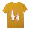 Große Schwester 2021 Einhorn T-Shirt – Niedliches Geschenkidee für Geschwister, Märchen- und Fabelwesen-Liebhaber