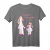 Große Schwester 2021 Einhorn T-Shirt – Niedliches Geschenkidee für Geschwister, Märchen- und Fabelwesen-Liebhaber