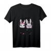 Ich werde eine große Schwester 2022 Hasen Geschwister Herz T-Shirt – Perfektes Geschenk zur Babyankündigung für stolze große Schwestern