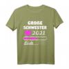 Große Schwester 2021 Loading T-Shirt – Familien- und Geschwistergeschenk zur Geburt oder Taufe