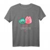 Kinder Große Schwester 2021 T-Shirt mit Eulen - Perfekt für die Schwangerschaftsverkündung, Babyparty & Baby-Shower Geschenk