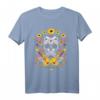 Dia De los Muertos Sonnenblume Mexikanischer Totenkopf Skelett Gitarre T-Shirt – Lustiges Festival-Outfit für mexikanische Kultur und Erbe