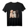 Damen Hunde Shirt - Weltbeste Hundemama Golden Retriever T-Shirt für Hundeliebhaber & Hundebesitzerinnen