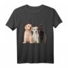 Damen Hunde Shirt - Weltbeste Hundemama Golden Retriever T-Shirt für Hundeliebhaber & Hundebesitzerinnen