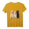 Damen Hunde Shirt - Weltbeste Hundemama Golden Retriever T-Shirt für Hundeliebhaber & Hundebesitzerinnen