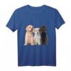 Damen Hunde Shirt - Weltbeste Hundemama Golden Retriever T-Shirt für Hundeliebhaber & Hundebesitzerinnen