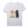 Damen Hunde Shirt - Weltbeste Hundemama Golden Retriever T-Shirt für Hundeliebhaber & Hundebesitzerinnen