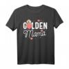 Golden Retriever Mama Geschenk Herz-Liebhaber T-Shirt für Frauen - Perfekt für Hundemamas, Tierliebhaber & Hundebesitzerinnen zu Weihnachten, Muttertag & Geburtstag
