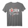 Golden Retriever Mama Geschenk Herz-Liebhaber T-Shirt für Frauen - Perfekt für Hundemamas, Tierliebhaber & Hundebesitzerinnen zu Weihnachten, Muttertag & Geburtstag