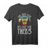 Im Just Here To Hit The Trees T-Shirt – Lustiges Discgolf Design, Perfekt als Geburtstags- oder Weihnachtsgeschenk für Männer, Frauen und Kinder