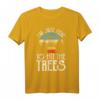 Im Just Here To Hit The Trees T-Shirt – Lustiges Discgolf Design, Perfekt als Geburtstags- oder Weihnachtsgeschenk für Männer, Frauen und Kinder
