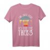 Im Just Here To Hit The Trees T-Shirt – Lustiges Discgolf Design, Perfekt als Geburtstags- oder Weihnachtsgeschenk für Männer, Frauen und Kinder