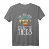 Im Just Here To Hit The Trees T-Shirt – Lustiges Discgolf Design, Perfekt als Geburtstags- oder Weihnachtsgeschenk für Männer, Frauen und Kinder