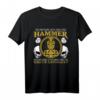 Der Sohn meines Gottes trägt einen Hammer Wikinger T-Shirt – Perfektes Geschenk für Fans nordischer Mythologie und Wikingerkultur