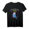 Wellensittich Mama T-Shirt für Mädchen und Mütter – Perfektes Geschenk zum Muttertag, Geburtstag & Weihnachten für Vogel- und Papageiliebhaberinnen