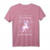 Ich Werde Große Schwester 2024 - Süßes Einhorn T-Shirt zur Schwangerschaftsankündigung und Babyparty-Geschenk für Töchter