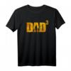 Dad hoch 3 Papa mit 3 Kindern Vintage T-Shirt – Perfektes Geschenk zur Geburt, Babyparty, Weihnachten & Geburtstag