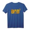 Dad hoch 3 Papa mit 3 Kindern Vintage T-Shirt – Perfektes Geschenk zur Geburt, Babyparty, Weihnachten & Geburtstag