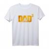 Dad hoch 3 Papa mit 3 Kindern Vintage T-Shirt – Perfektes Geschenk zur Geburt, Babyparty, Weihnachten & Geburtstag