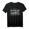 Meine normale Handball Mama Stimme Damen T-Shirt – Lustiges Handball Design für Mütter, Spielerinnen & Fans zu Weihnachten & Geburtstag