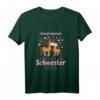 Kinder Große Schwester 2024 Pferd Design für Mädchen T-Shirt – Originelles Geschenk zur Schwangerschaftsverkündung & Babyankündigung
