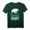 Herren Cooles Papa Bär Grafik Design - Vatertag Papa Geschenk T-Shirt für Camper, Familienväter & Zeltliebhaber