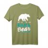 Herren Cooles Papa Bär Grafik Design - Vatertag Papa Geschenk T-Shirt für Camper, Familienväter & Zeltliebhaber