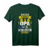 Schlesien Schlesier Opa Großvater Spruch T-Shirt mit Fahne - Lustiges Heimatmotiv für stolze Schlesier und Oberschlesier, Geschenkidee für Großväter