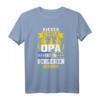 Schlesien Schlesier Opa Großvater Spruch T-Shirt mit Fahne - Lustiges Heimatmotiv für stolze Schlesier und Oberschlesier, Geschenkidee für Großväter