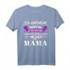 Kinder Ich versuche mich zu benehmen Mama Mädchen T-Shirt - Lustiges Geschenk zum Geburtstag für Mädchen und Mütter