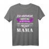 Kinder Ich versuche mich zu benehmen Mama Mädchen T-Shirt - Lustiges Geschenk zum Geburtstag für Mädchen und Mütter