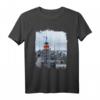 Enjoy Herren Damen Kinder Cool New York City Skyline Graphic T-Shirt – Modisches NYC Shirt mit Freiheitsstatue & Skyline für die ganze Familie