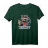 Kinder Marvel Guardians of the Galaxy Rocket Circle T-Shirt - Offiziell lizenziertes Marvel Fanshirt für Kids