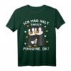 Ich mag halt Pinguine Kinder Mädchen Damen T-Shirt - Lustiges Pinguin Design als Geschenkidee für Weihnachten & Geburtstag